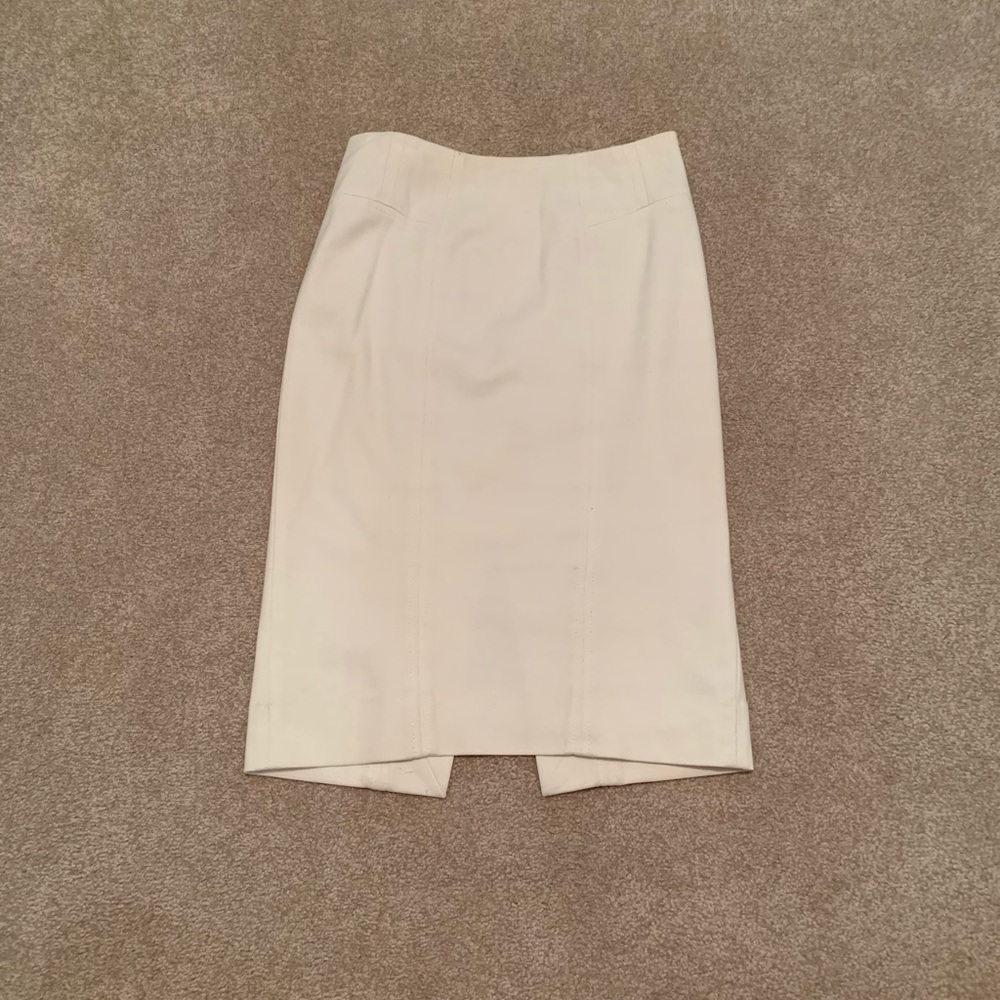 White House black market ponte pencil skirt